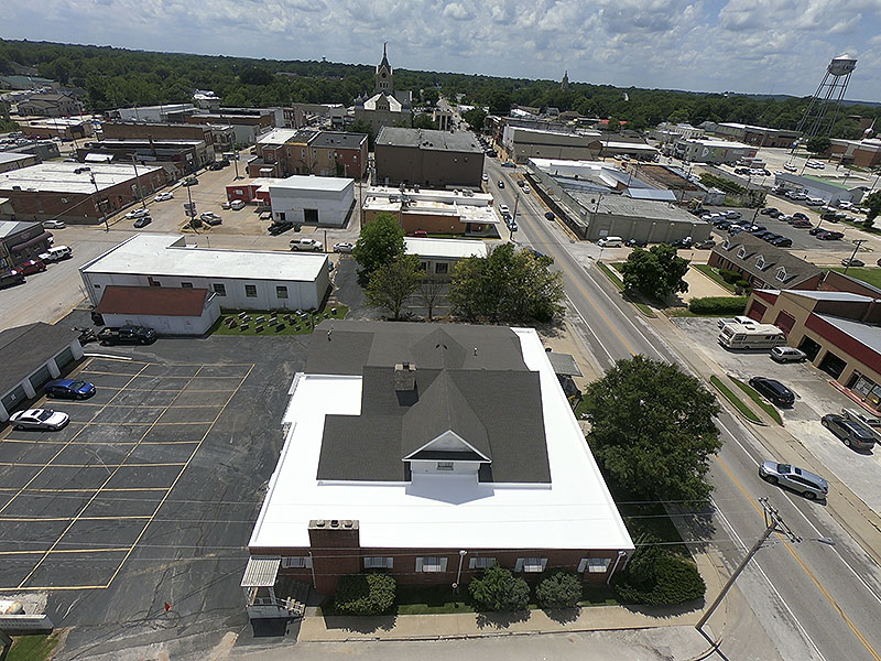 MWE Roofing - Membrane Coating Roof Featured Project